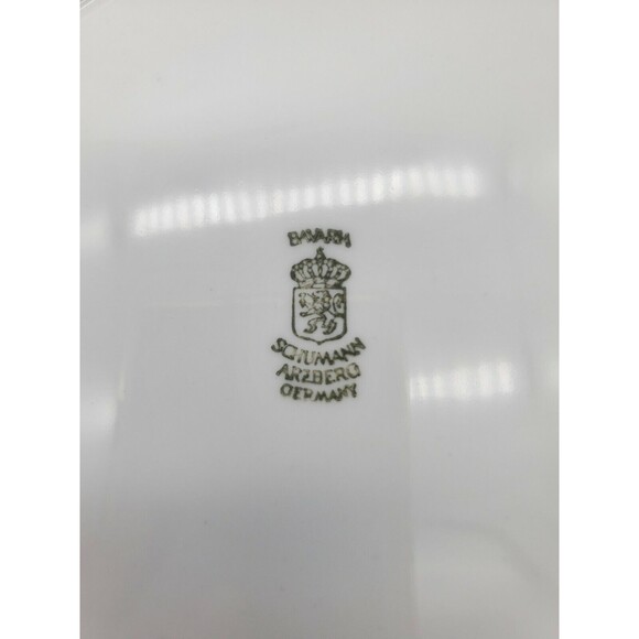 Vintage Plate Bavaria Schumann Arzberg Germany Artist Signed Hand Painted Decor - Picture 6 of 12